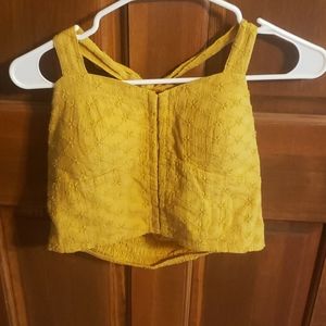 Halter corset top
